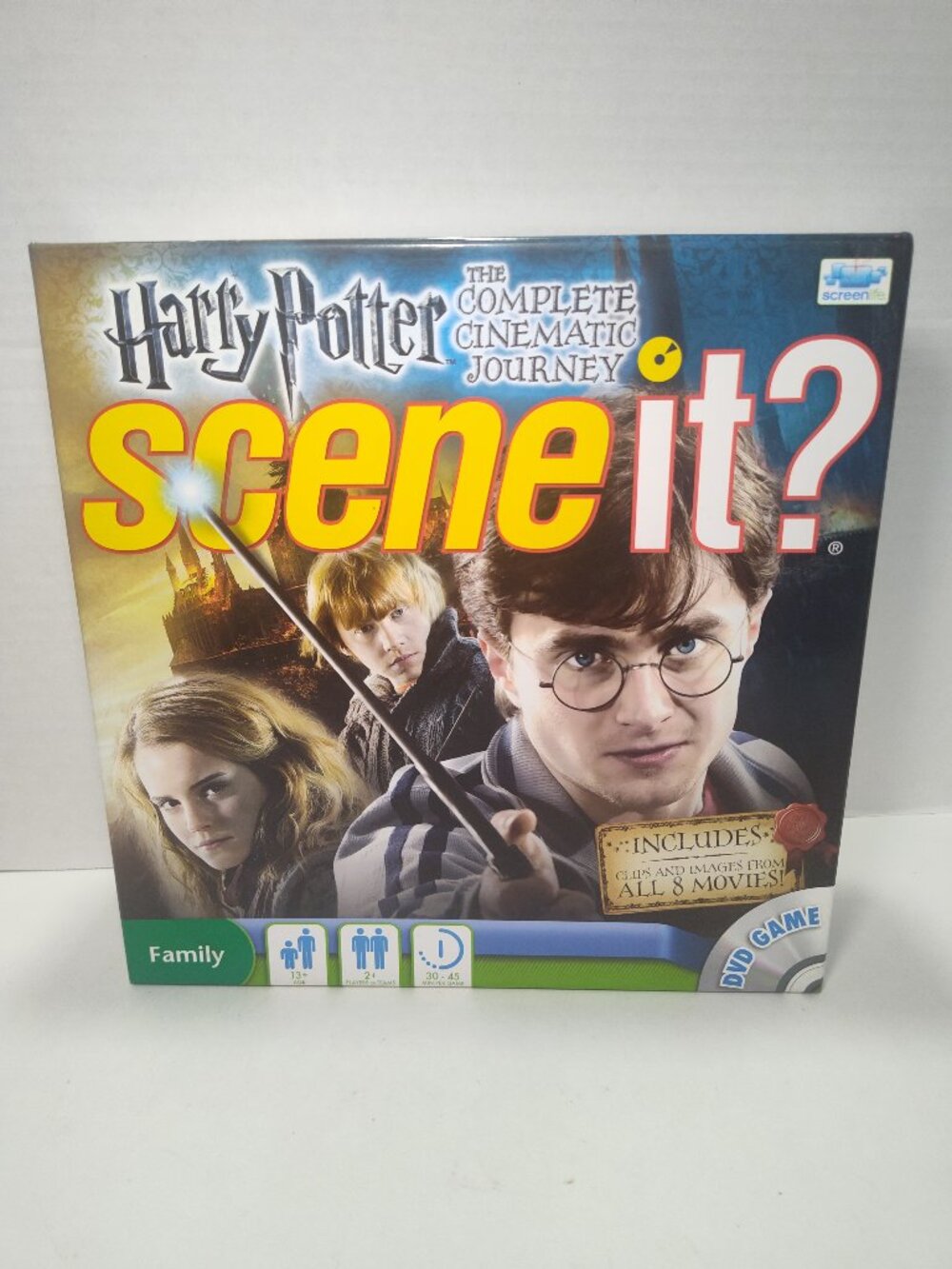 Harry Potter Scene It Complete Cinematic Journey DVD Game 100% Complete CIB